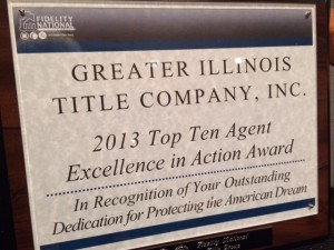 Leading Title Agency In Excellence Award
