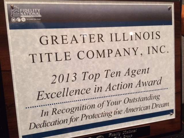 Leading Title Agency In Excellence Award